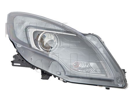 Opel Zafira 2011.09.01- Fényszóró HIR2 jobb, króm keret (motorral) DEPO (1ES6)