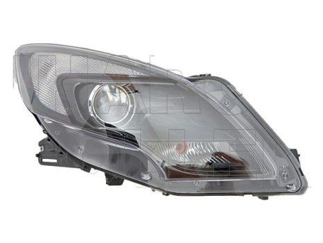 Opel Zafira 2011.09.01- Fényszóró HIR2 jobb, fekete keret (motorral) DEPO (1AKC)