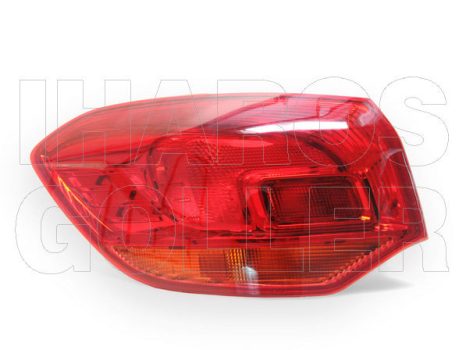 Opel Astra J/1 2009.09.01-2012.08.31 Hátsó lámpa üres bal külső, piros (Kombi) (001N)