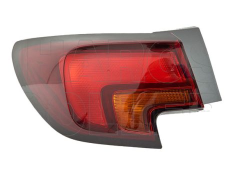 Opel Astra K/1 2015.06.01-2019.07.02 Hátsó lámpa üres bal, külső (5 ajtós) (1E33)
