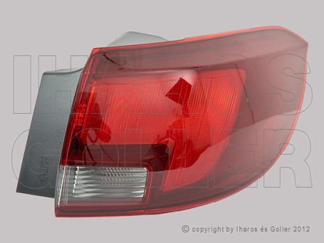 Opel Astra K/1 2015.06.01-2019.07.02 Hátsó lámpa üres jobb, külső (kombi) (1EFS)
