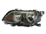   BMW 3 (E46) 2001.09.01-2005.02.28 fényszóró 2H7 bal,fekete házas(nem Coupé/Cabrio) DEPO  (0MAZ)