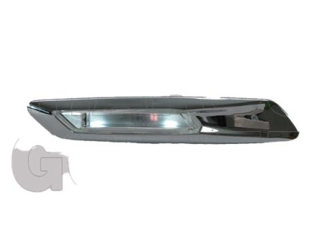 BMW 5 (F10/11) 2010.04.01-2013.07.19 Oldalvillogó bal fehér LED (0BMV)