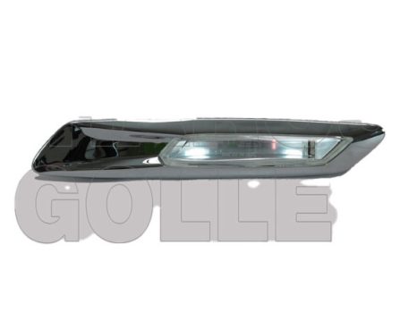 BMW 5 (F10/11) 2010.04.01-2013.07.19 Oldalvillogó jobb fehér LED (0BMW)