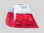   BMW 3 (E46) 1998.04.01-2001.08.31 Hátsó lámpa üres bal külső fehér/piros (Coupé) (02AU)