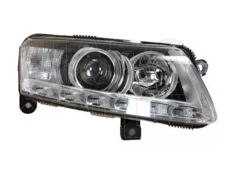 Audi A6 2008.10.01-2011.03.31 Fényszóró D3S/H7 jobb LED XENON (motoros állítás, motor nélkül) DEPO (02GE)