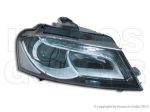   Audi A3 8P(3 ajtós) 2008.05.01-2012.08.31 Fényszóró jobb XENON/LED, fekete házas (motorral) DEPO (04D5)