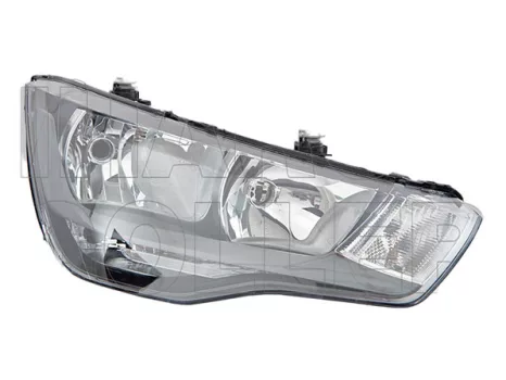 Audi A1 (8X) 2010.01.01-2014.12.01 fényszóró H1/H7 jobb (motorral) DEPO (1BL3)