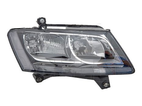 Audi Q5 2012.09.01-2016.12.31 fényszóró 2H7 jobb, fekete házas (motorral) DEPO (1HGM)