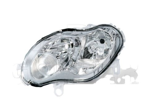 Smart ForTwo 1997.01.01-2007.02.28 Fényszóró H7/H1 bal, 03-tól (motorral) DEPO (0XK3)