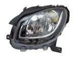   Smart ForTwo 2014.12.01- Fényszóró H4/LED bal (motoros állítás, motor nélkül) BASISline DEPO (1I0G)