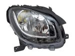   Smart ForTwo 2014.12.01- Fényszóró H4/LED jobb (motoros állítás, motor nélkül) BASISline DEPO (1I0H)