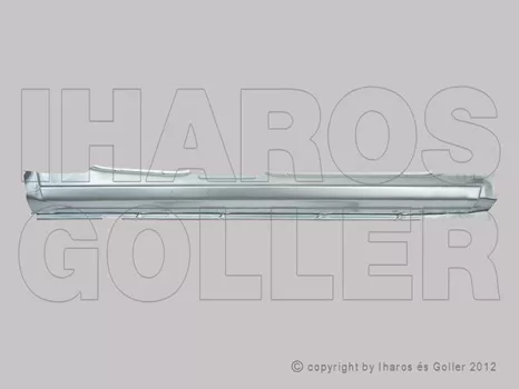 Opel Corsa C 2000.09.01-2006.08.31 Küszöb jobb 5 ajtós (1B3Z)