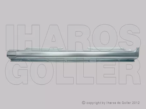 Opel Zafira 2005.09.01-2007.08.31 Küszöb, külső bal (1HD8)