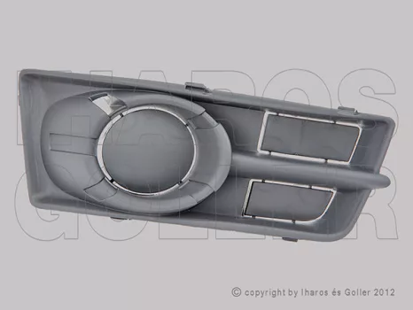 Mitsubishi Colt (Z30) 2008.10.01- Rács a lökhárítóba jobb, ködlámpás is (1F9L)