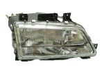   Peugeot 405 1987.06.01-1995.09.30 fényszóró H4/H1 jobb, 92-ig (hidraulikus állit.) DEPO (0FJR)