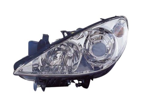Peugeot 307 2005.06.01-2007.08.31 Fényszóró H1/H7 bal (motorral) DEPO (0PVA)