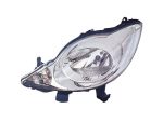   Peugeot 107 2005.03.01-2012.03.31 Fényszóró H4 bal (motoros állítás, motor nélkül) DEPO (0PVC)