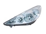   Peugeot 206+ 2009.03.01-2012.12.31 Fényszóró H7/H1 bal (motorral) DEPO  (08H9)