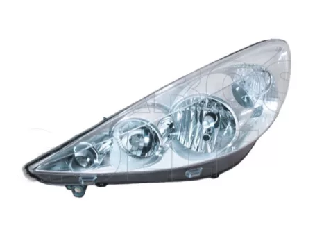 Peugeot 206+ 2009.03.01-2012.12.31 Fényszóró H7/H1 bal (motorral) DEPO  (08H9)