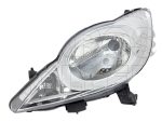   Peugeot 107 2012.04.01-2014.12.31 Fényszóró H4 bal (motoros állítás, motor nélkül) DEPO  (084X)
