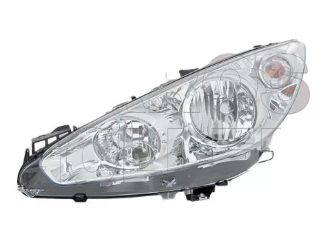 Peugeot 308 T7 2011.05.01-2013.03.30 Fényszóró H7/H1 bal (motorral) DEPO (084Z)