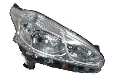 Peugeot 208 (A9) 2012.01.01-2015.05.01 Fényszóró 2H7 jobb (motoros állítás, motor nélkül) DEPO (0W38)