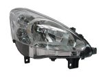   Peugeot Partner Tepee 2012.04.01- Fényszóró H4 jobb (motorral) DEPO (08YX)