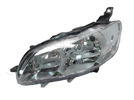Peugeot 301 2013.01.01- fényszóró H7/H1 bal + nappali fény (bel.áll.is) DEPO (0WY6)