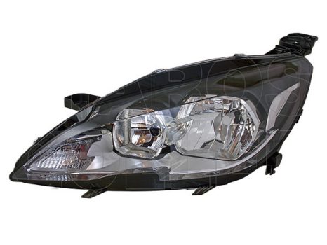 Peugeot 308 T9 2013.10.01-2017.08.01 Fényszóró H7/HB3 bal (motorral) DEPO (18VK)