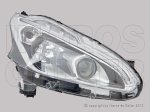   Peugeot 208 (A9) 2015.06.01-2018.05.30 Fényszóró 2H7+LED jobb (belülr. áll. is) DEPO (1A2M)