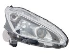   Peugeot 208 (A9) 2015.06.01-2018.05.30 Fényszóró 2H7+LED jobb (belülről állítható is) DEPO (1A2M)