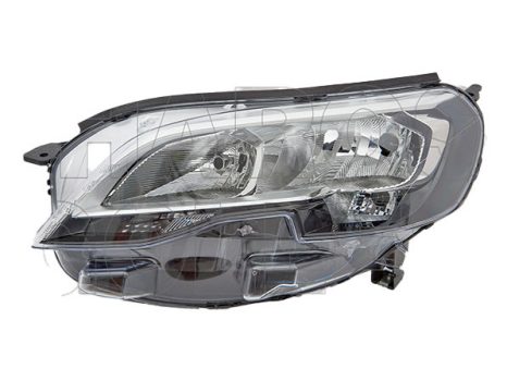 Peugeot Expert 2016.06.01- Fényszóró H7/H1+napp.f. bal (motorral) DEPO (1GGF)