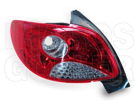 Peugeot 206+ 2009.03.01-2012.12.31 Hátsó lámpa üres bal, 5 a. (VISTEON tip.) (034Y)