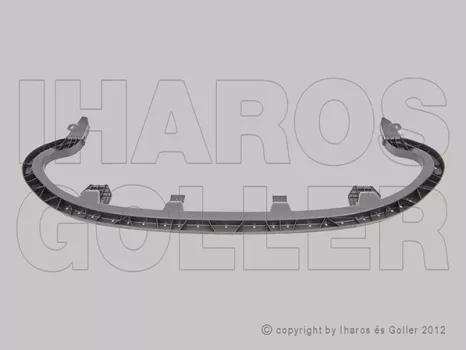 Opel Corsa D 2011.03.01-2014.08.31 Első lökhárító alsó támasz, energia elnyelő (1FCS)