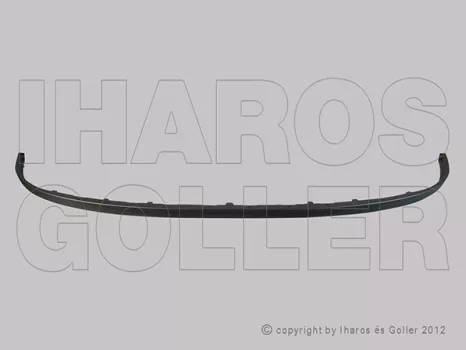 Peugeot 207 2006.06.01-2013.06.30 Első lökhárító alatti spoiler alapozott 09-től (13D1)