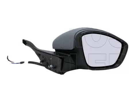 Peugeot 2008 2013.03.01-2016.03.31 Visszapillantó tükör jobb domború, elektromos  állítás, fényezendő, fűthető, villogós,hőmérős  (0BWS)