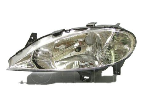 Renault Megane 1999.03.01-2002.08.31 Fényszóró H4 bal (belülről állítható) DEPO (0FKB)