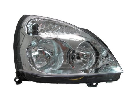 Renault Clio Campus2 2009.04.01- Fényszóró H7/H1 jobb (króm házas) DEPO (0FGW)