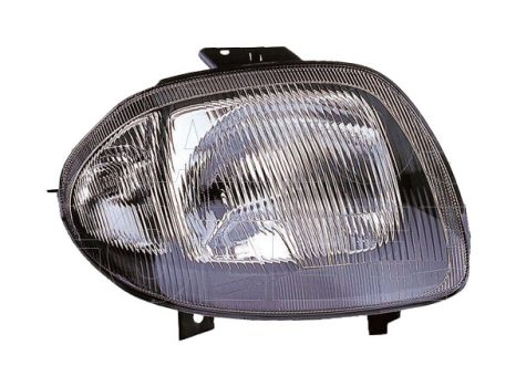 Renault Thalia 1999.05.01-2002.02.28 Fényszóró H4 jobb 01.05-ig (bordás üveggel) DEPO (0RE3)