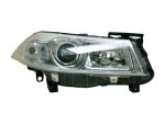   Renault Megane 2006.01.01-2008.10.31 Fényszóró H7/H1 jobb, ezüst h. (motoros állítás, motor nélkül) DEPO (0XGG)