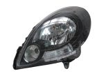   Renault Kangoo 2008.02.01-2013.06.30 fényszóró H4 bal fekete házas (motoros állítás, motor nélkül) DEPO  (0GNW)