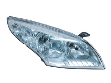 Renault Megane 2008.10.31-2012.03.31 Fényszóró 2H7 jobb, króm házas, nappali fénnyel (motorral) DEPO (02GI)