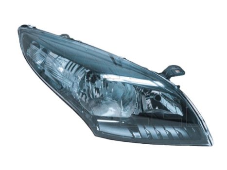 Renault Megane 2012.04.01-2013.12.31 Fényszóró 2H7 jobb, fekete házas (motorral) DEPO (039Y)