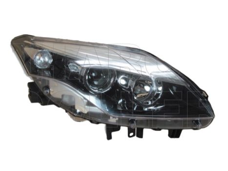 Renault Laguna 2011.01.31- fényszóró 2H7 jobb, fekete házas (motoros állítás, motor nélkül) DEPO (01XV)