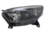   Renault Captur 2013.06.01-2016.08.30 Fényszóró H1/H1 bal fekete házas (motorral) DEPO (15AL)