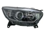   Renault Captur 2013.06.01-2016.08.30 Fényszóró H1/H1 jobb króm házas (motorral) DEPO (15AN)
