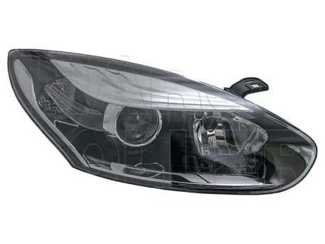 Renault Megane 2014.01.01-2016.02.01 fényszóró 2H7 jobb króm-króm házas (motorral) DEPO (13RS)