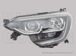   Renault Megane 2016.03.01-2020.10.08 FSZ 2H7+LED bal, fekete ház. (motoros) DEPO (1G5B)