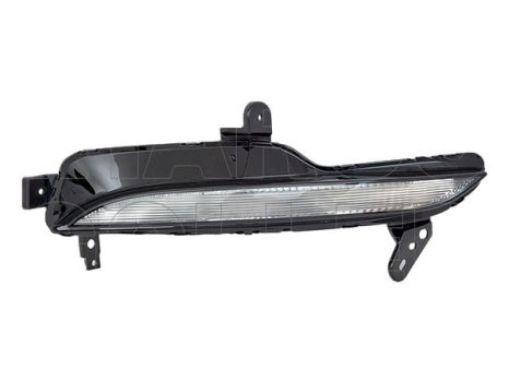 Renault Megane 2016.03.01-2020.10.08 Első villogó üres a lökhárítóba jobb fehér (1B46)